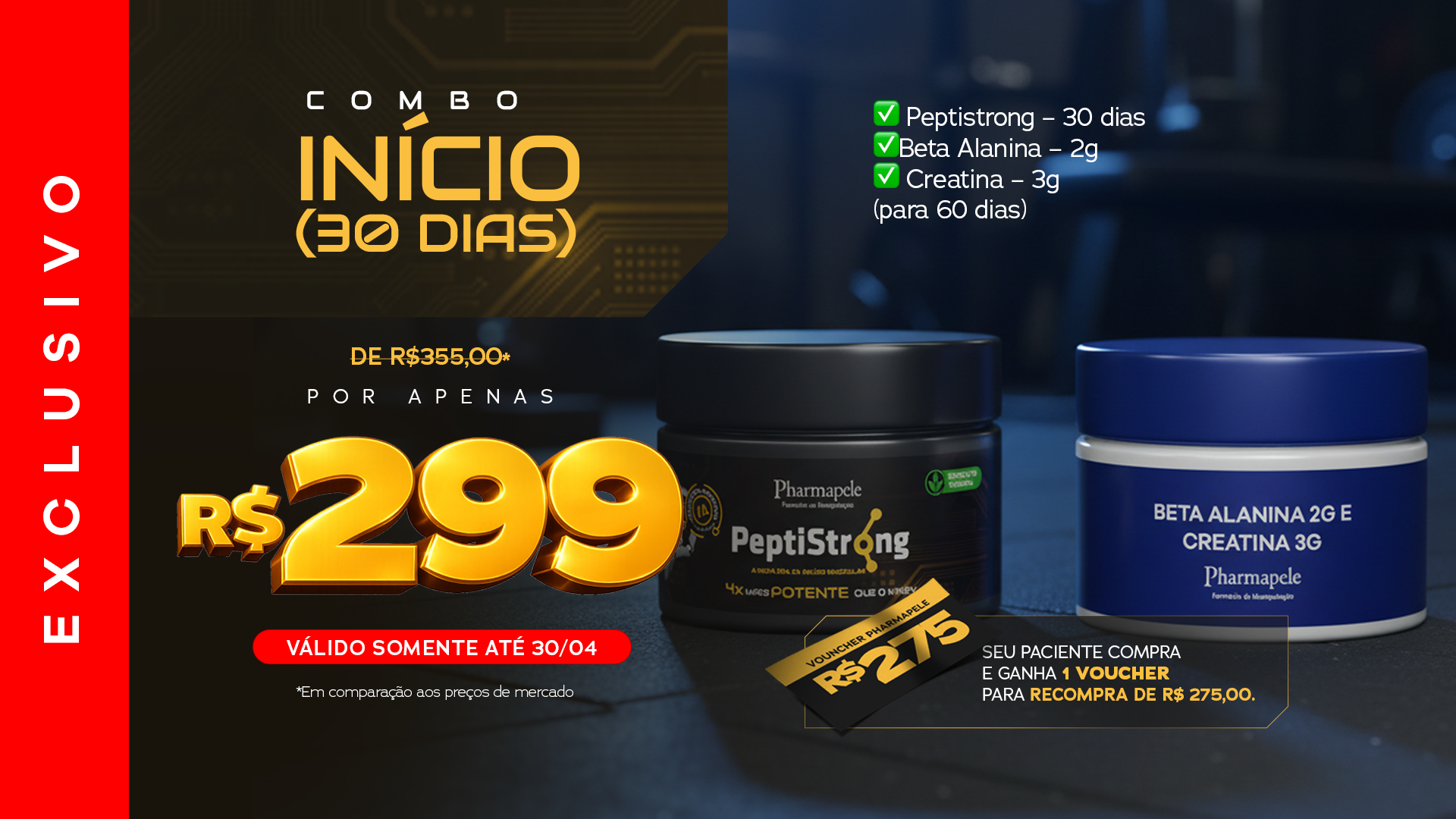 Promoção Peptistrong